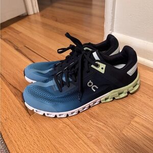 Men’s On Running Shoes Cloudflow 3.0 Blue Green